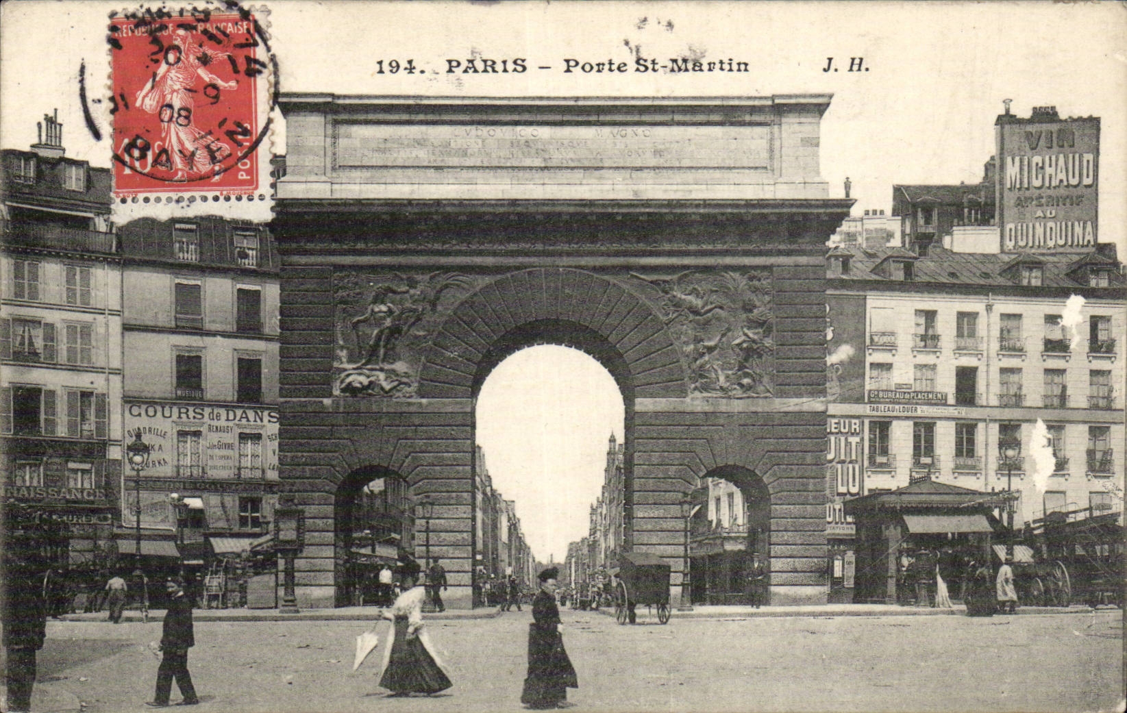 CPA Paris Gate Saint Martin