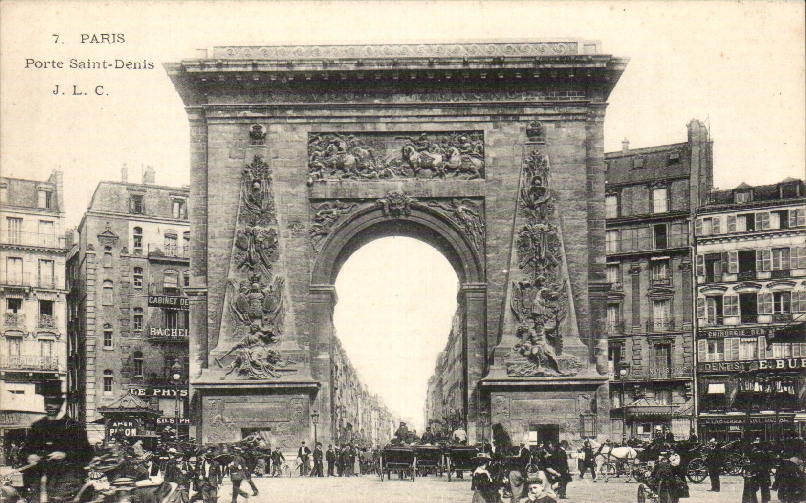 CPA Paris Gate Saint Denis