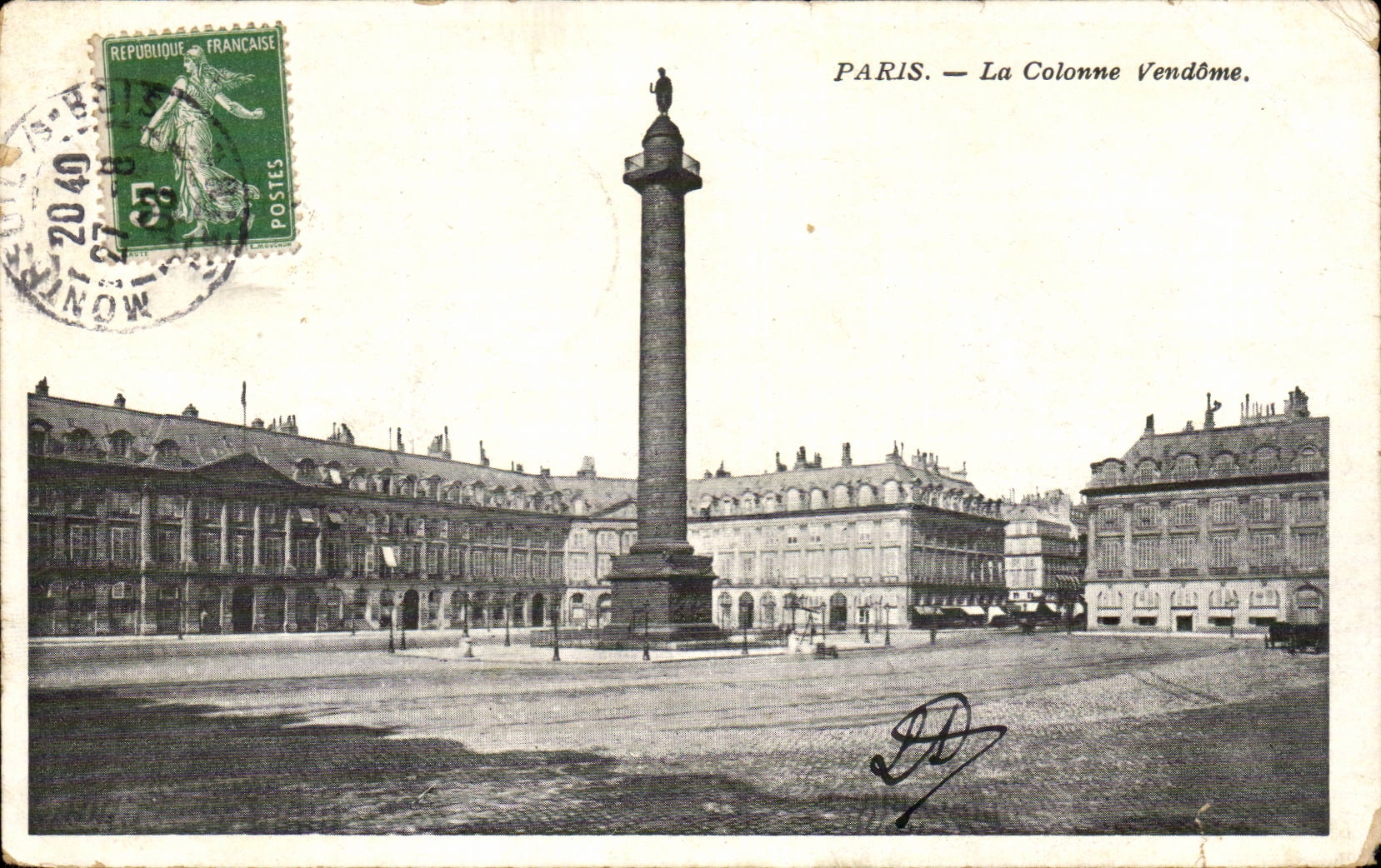 CPA Paris Vendome Spalte