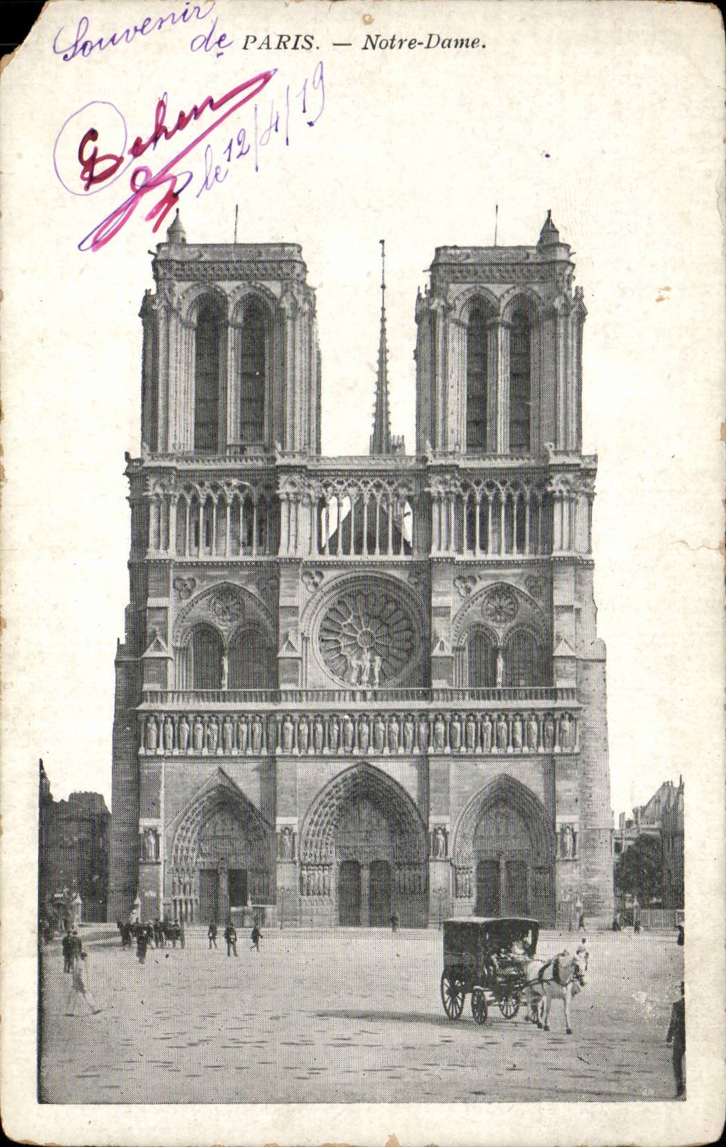 CPA Paris Notre DAme