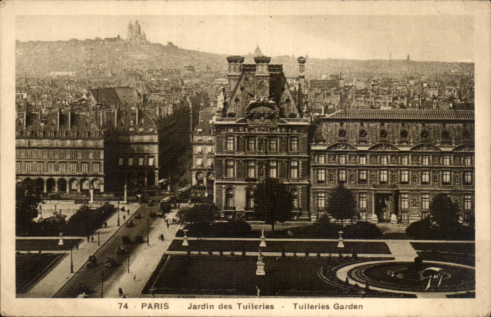 CPA Paris Jardin des Tuileries