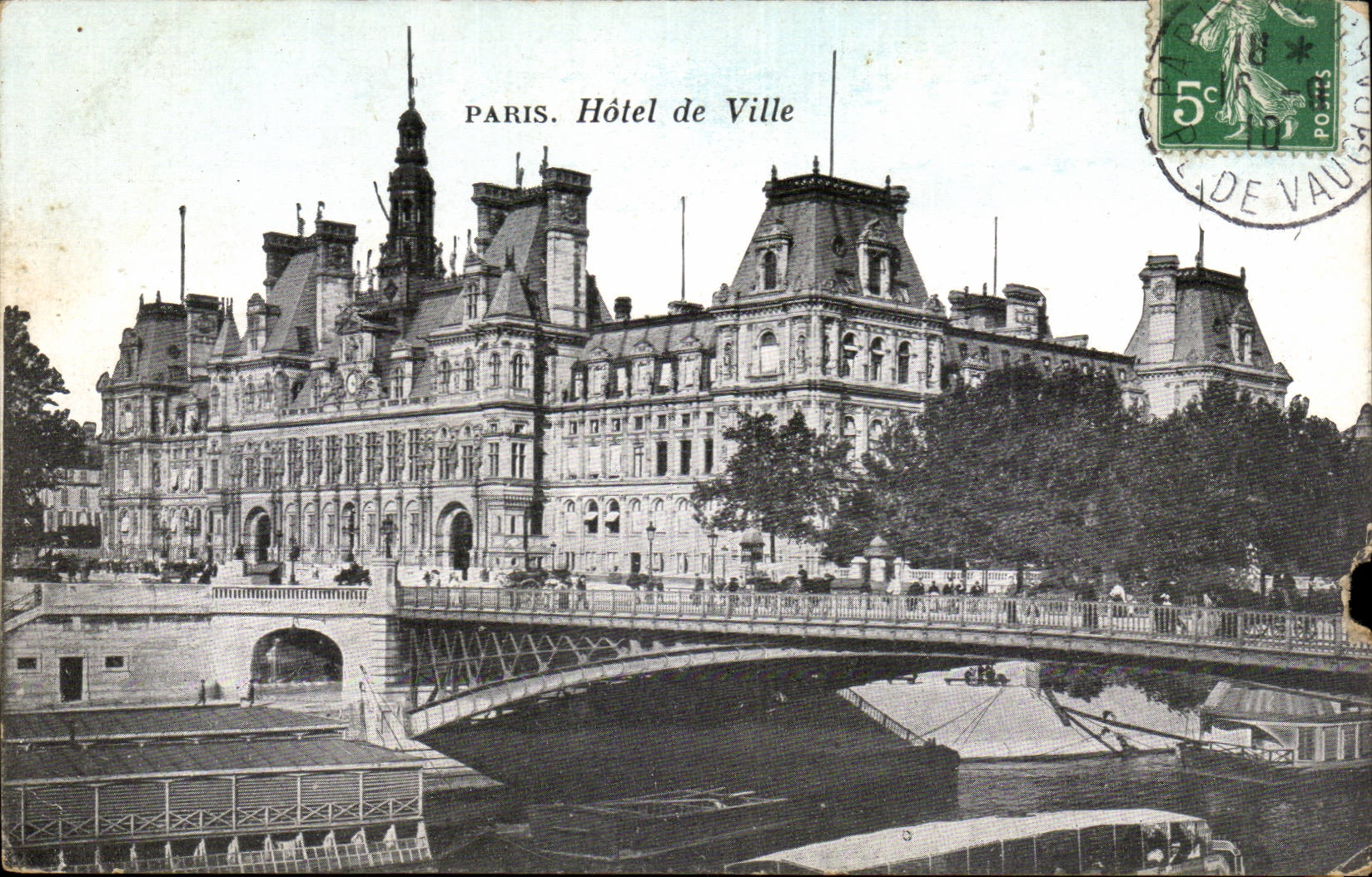 CPA Paris Hotel de ville