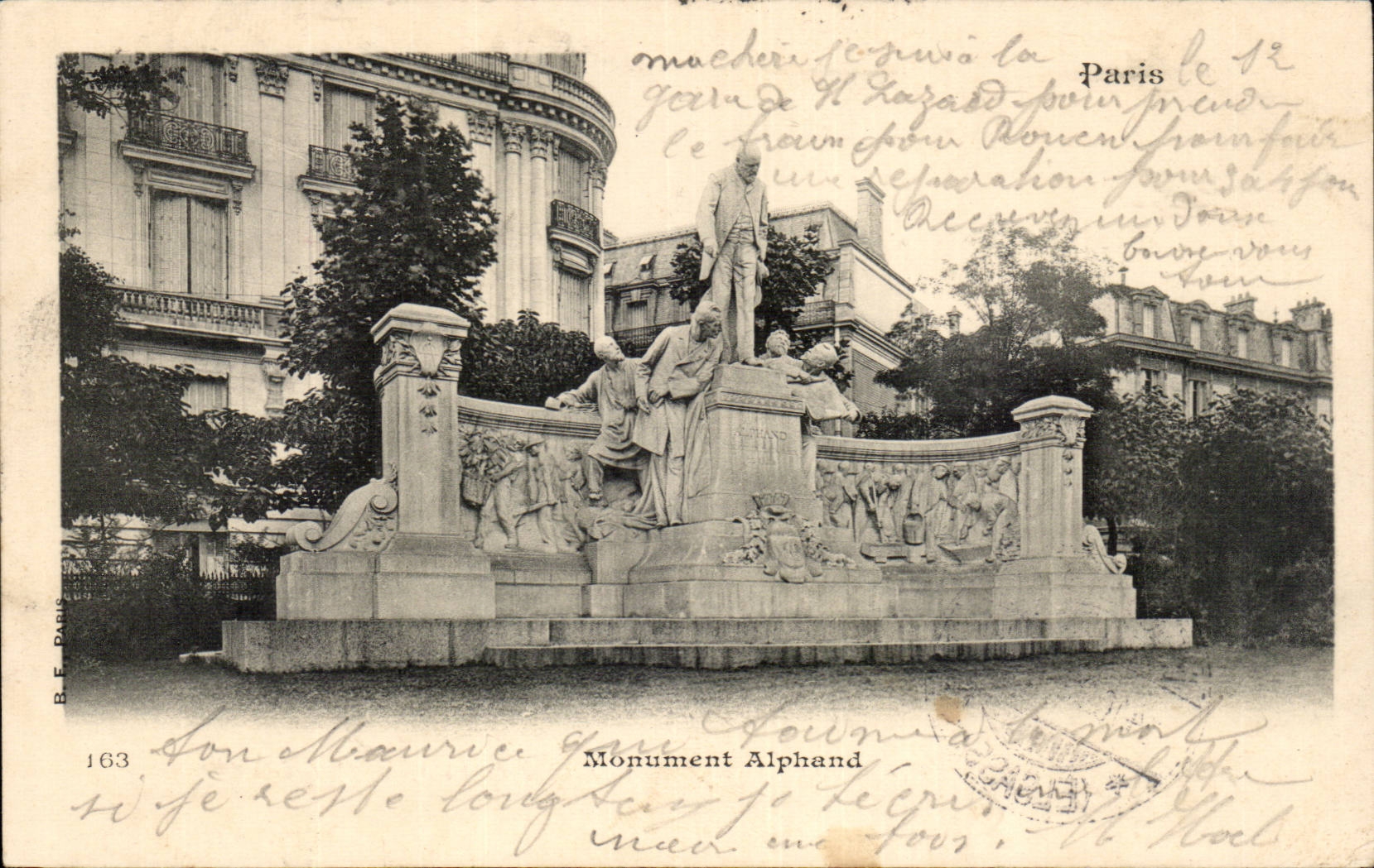 CPA Paris Monument Alphand