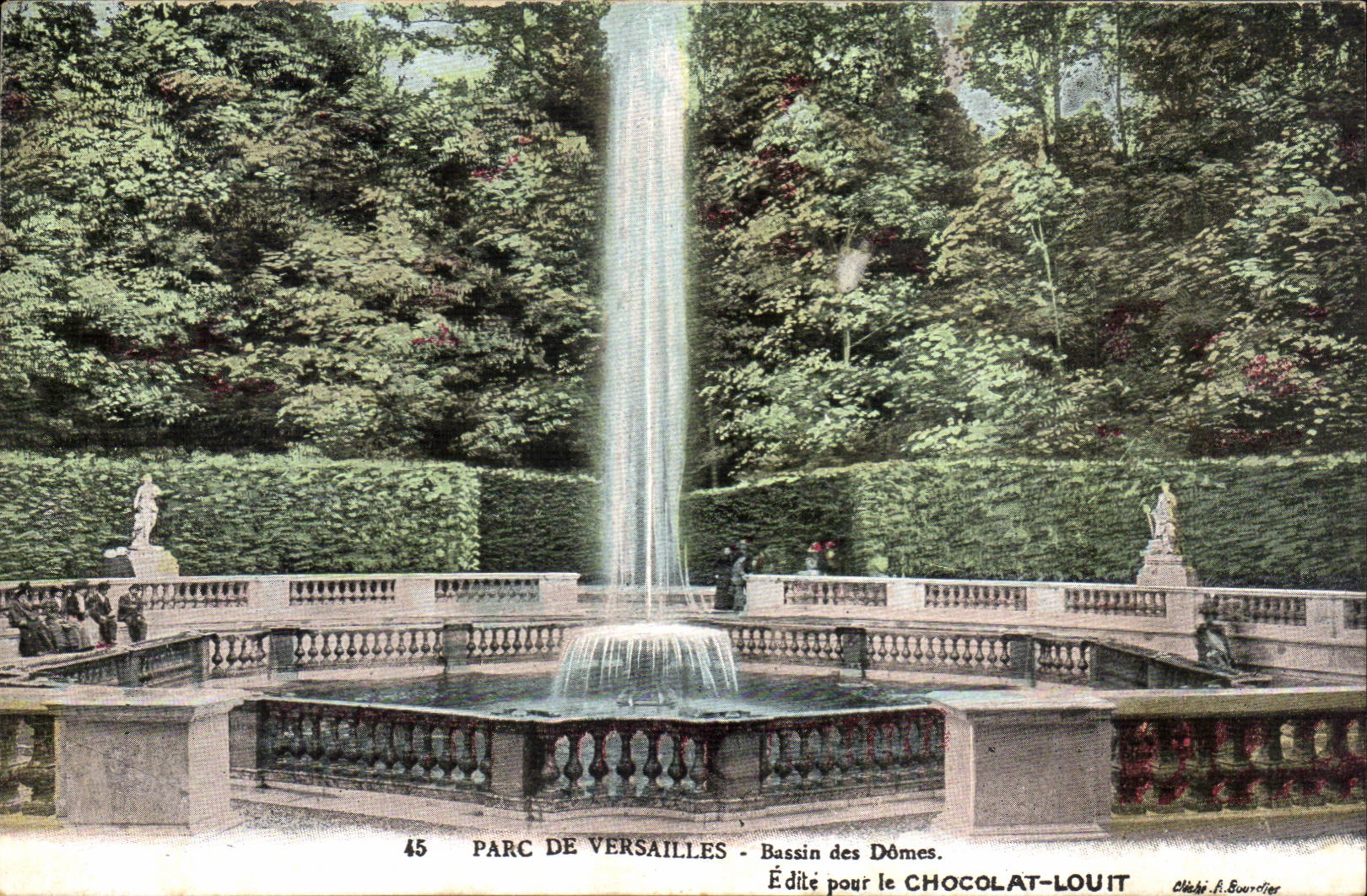 CPA Park of Versailles Basin of the Domes