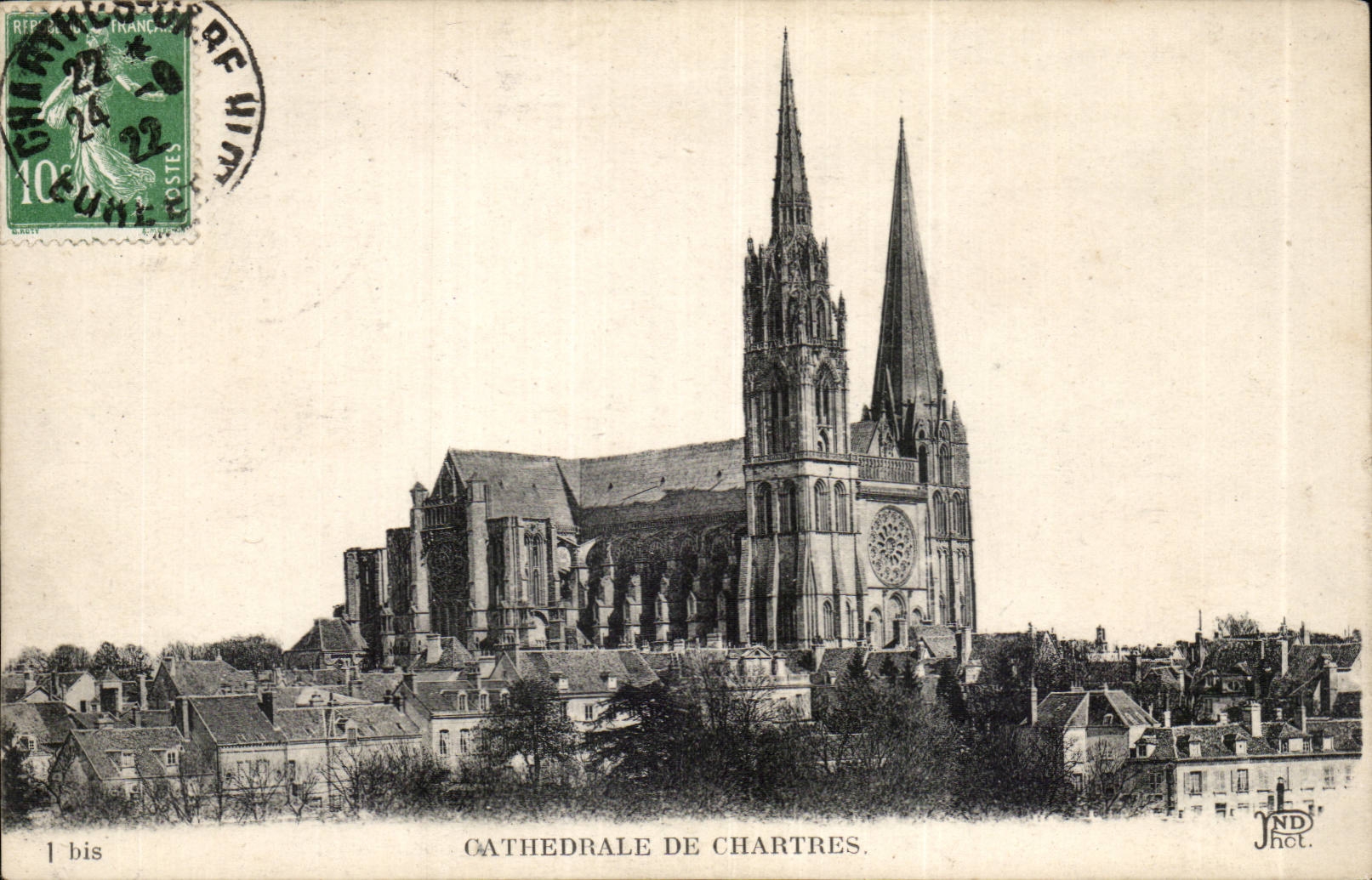CPA Cathedral of Chartres