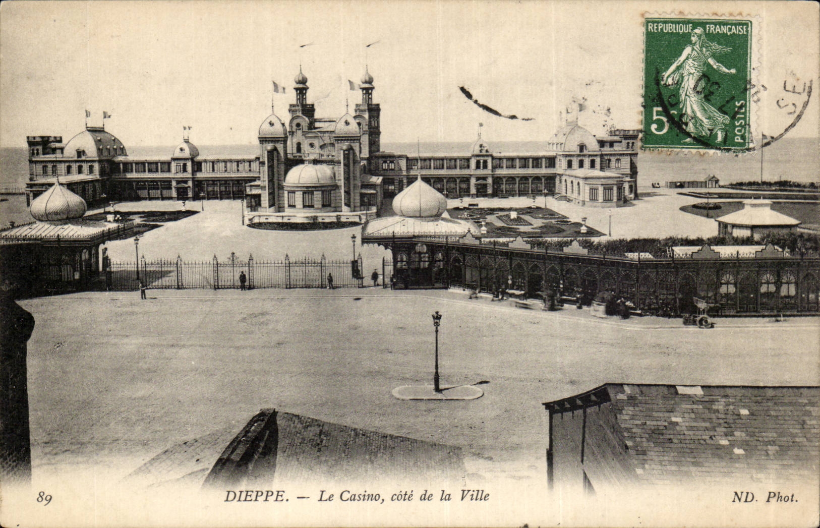 CPA Dieppe the casino dimensions city