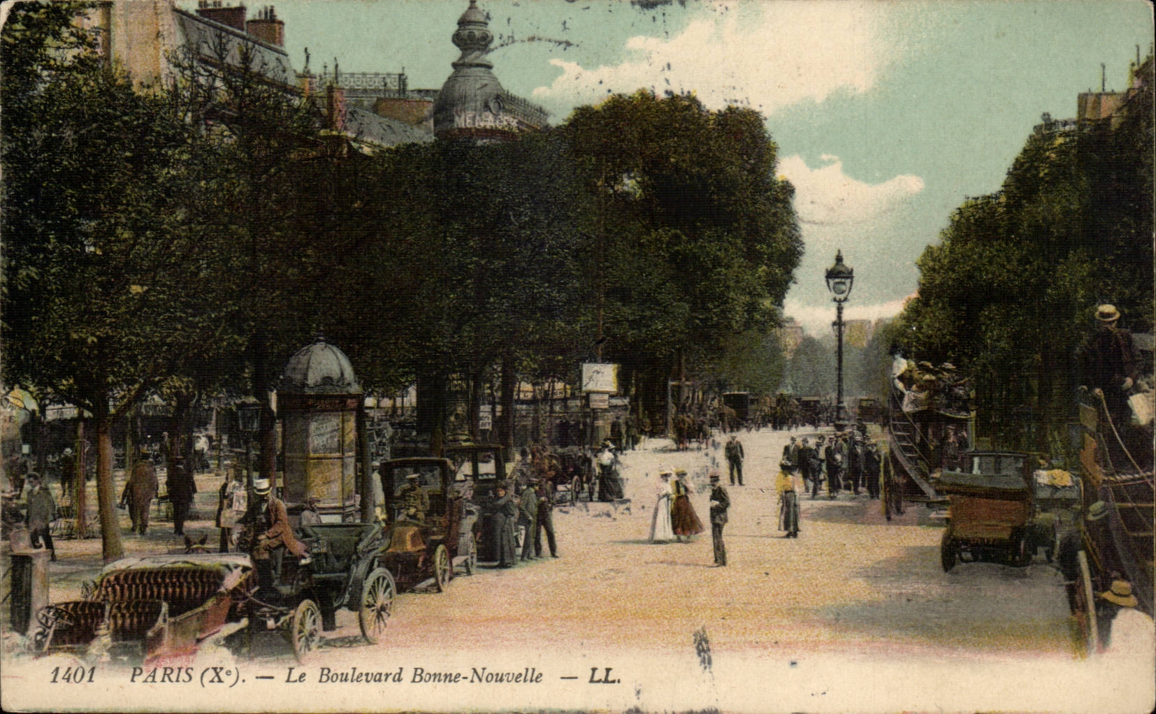 Paris CPA Boulevard Bonne Nouvelle