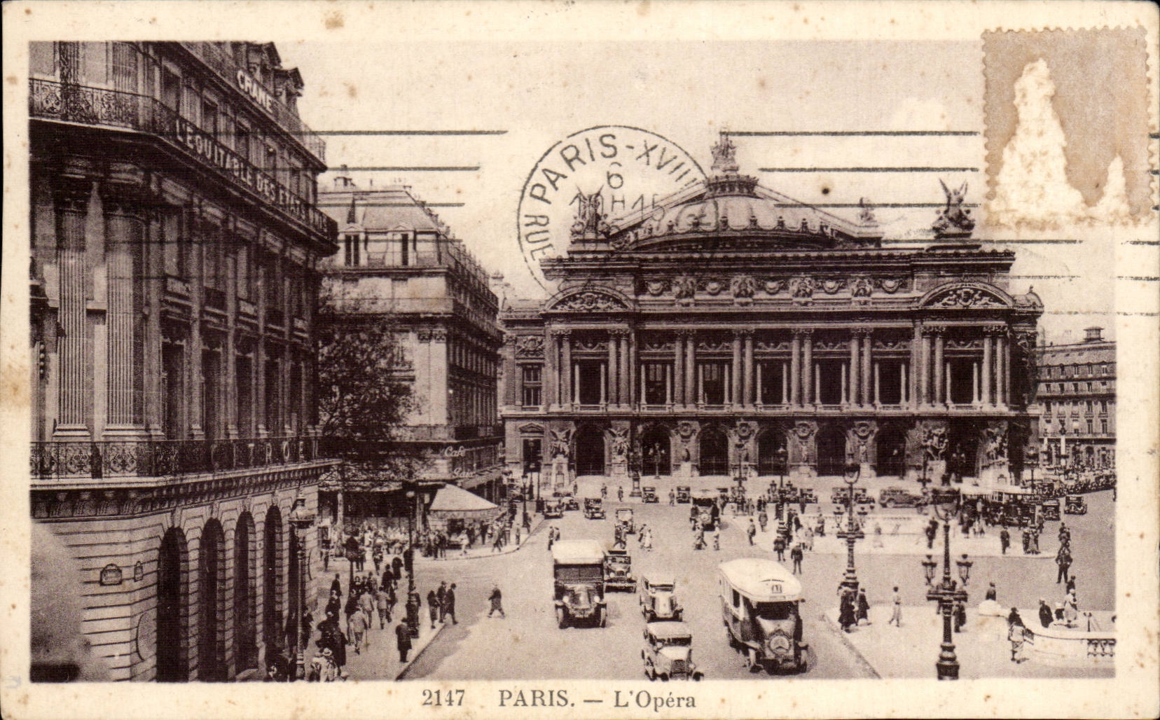 Paris CPA Opera
