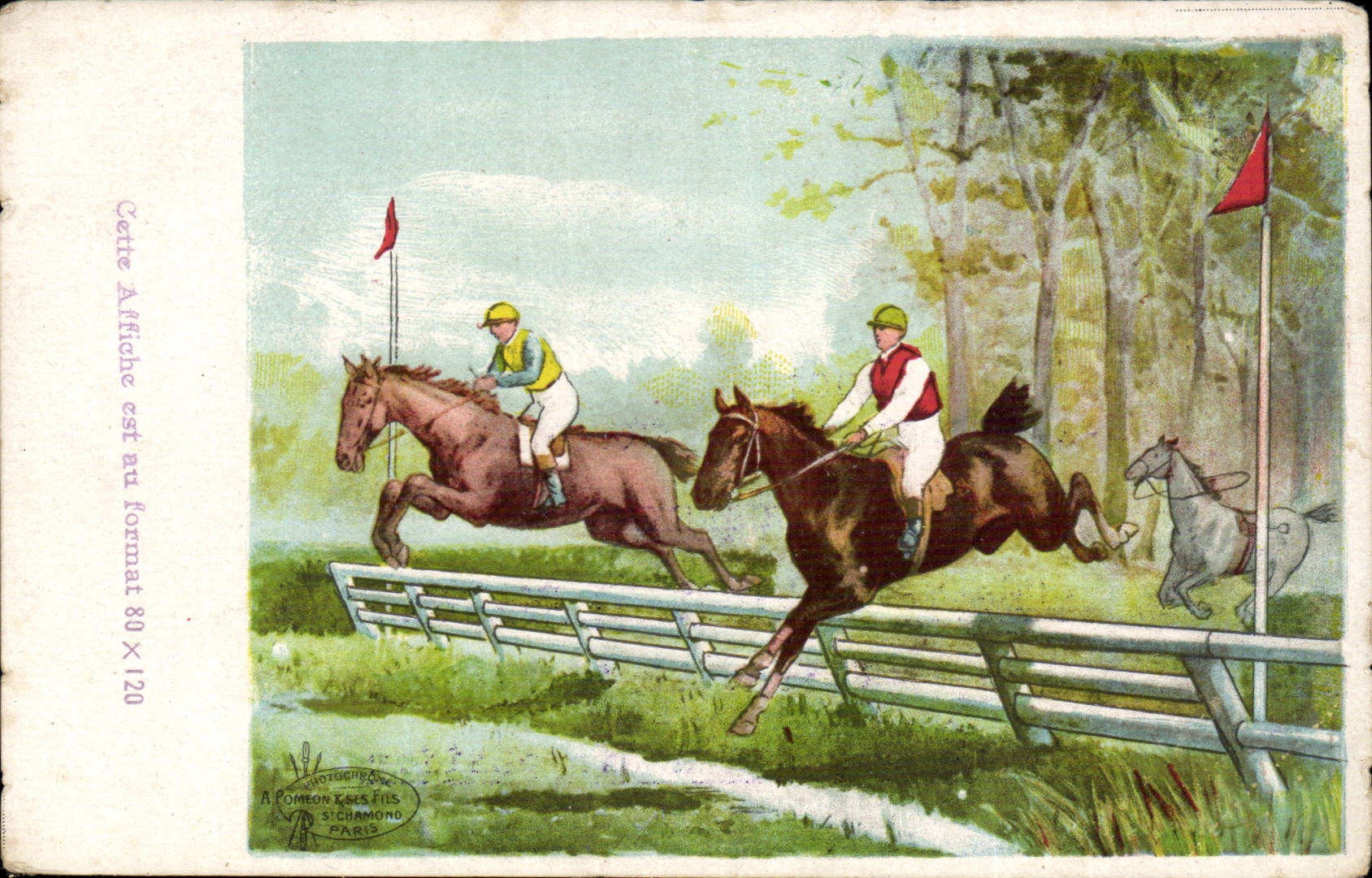 CPA Fantasy Horse horses Horse Hippisme
