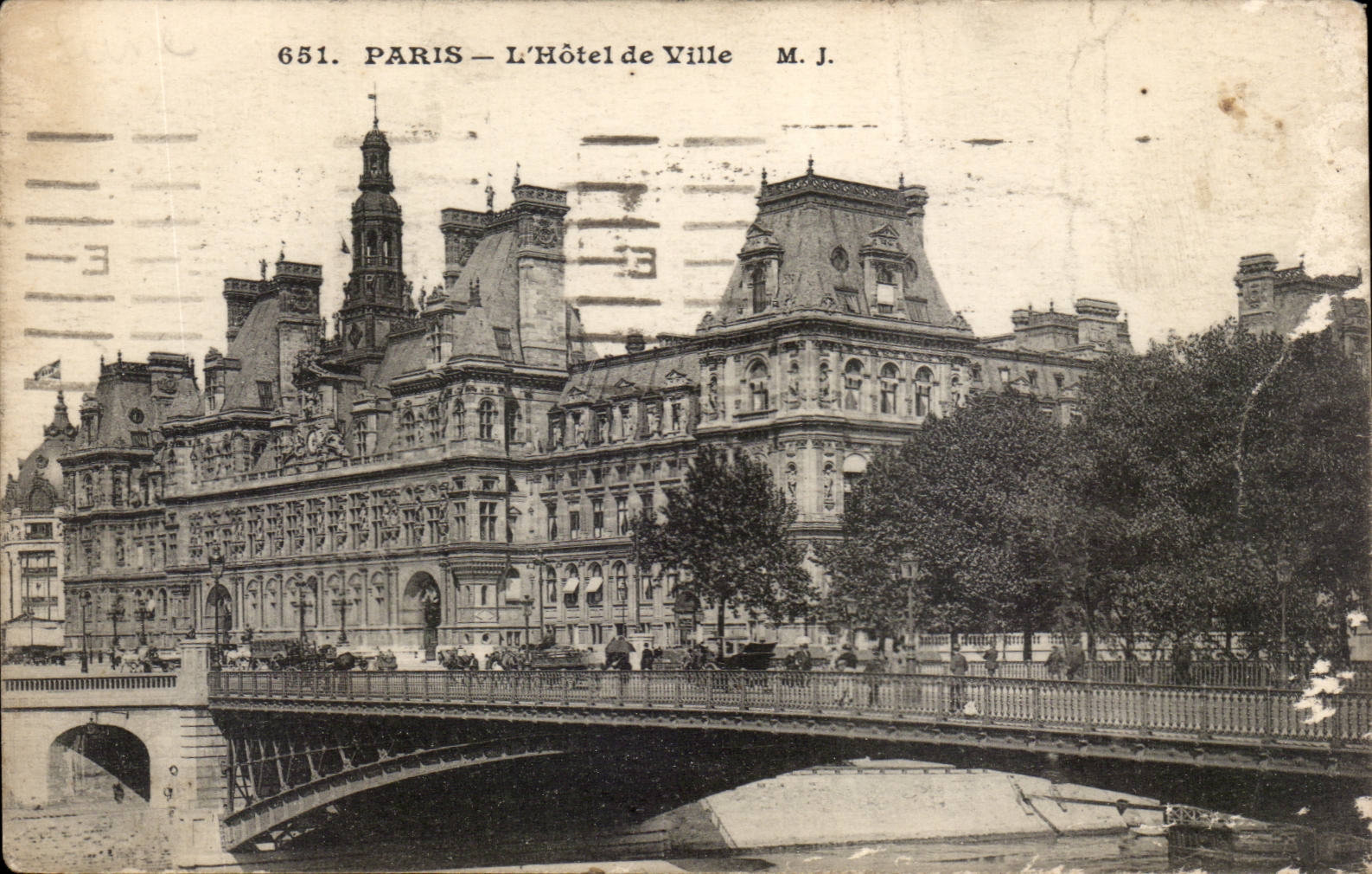 Paris CPA Hotel de ville