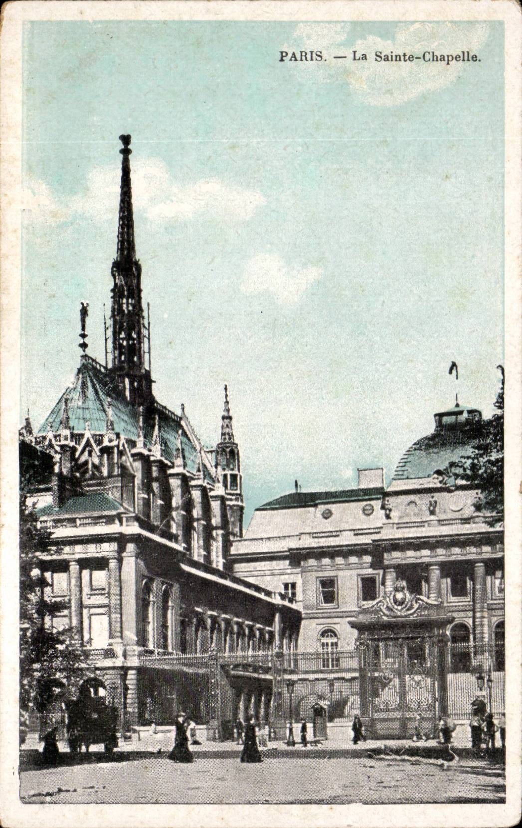 Paris CPA Saint Chapelle