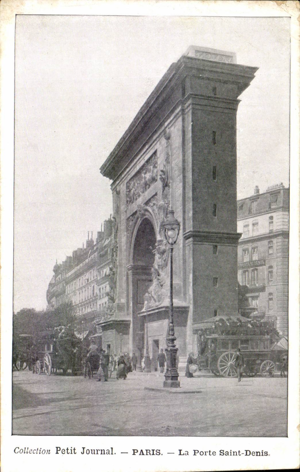 Paris CPA Gate Saint Denis