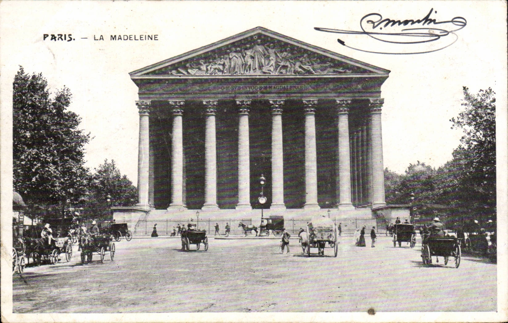 Paris CPA the Madeleine