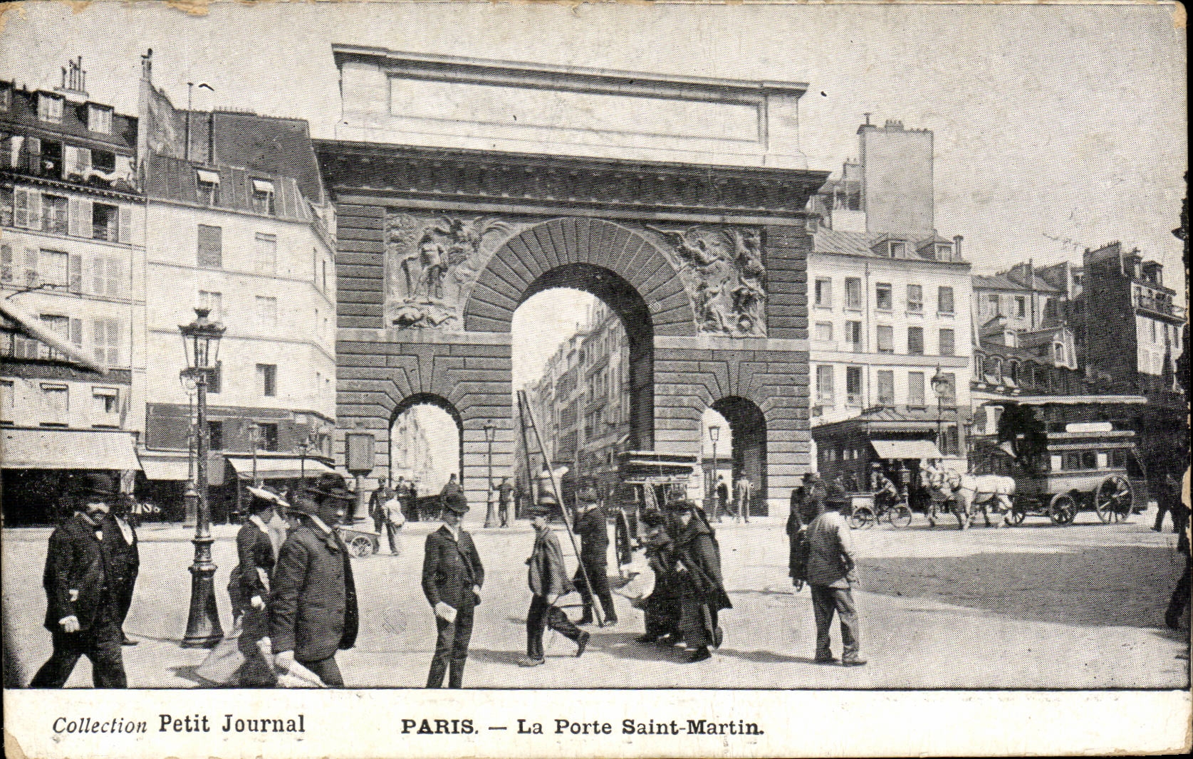 Paris CPA Gate Saint Martin