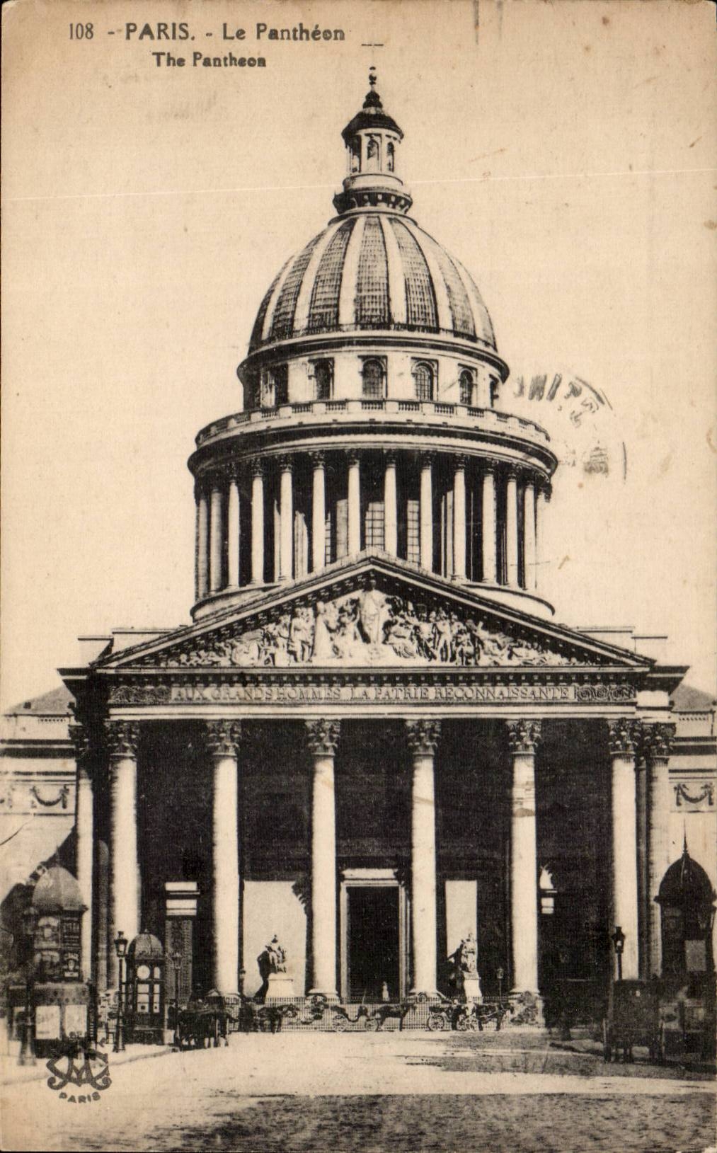 Paris CPA the Pantheon