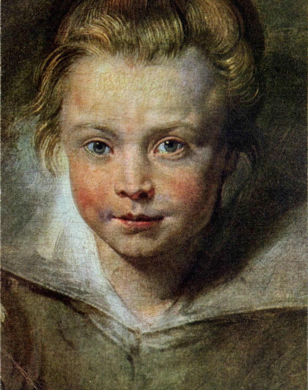 CPSM Rubens Portrait d'enfant