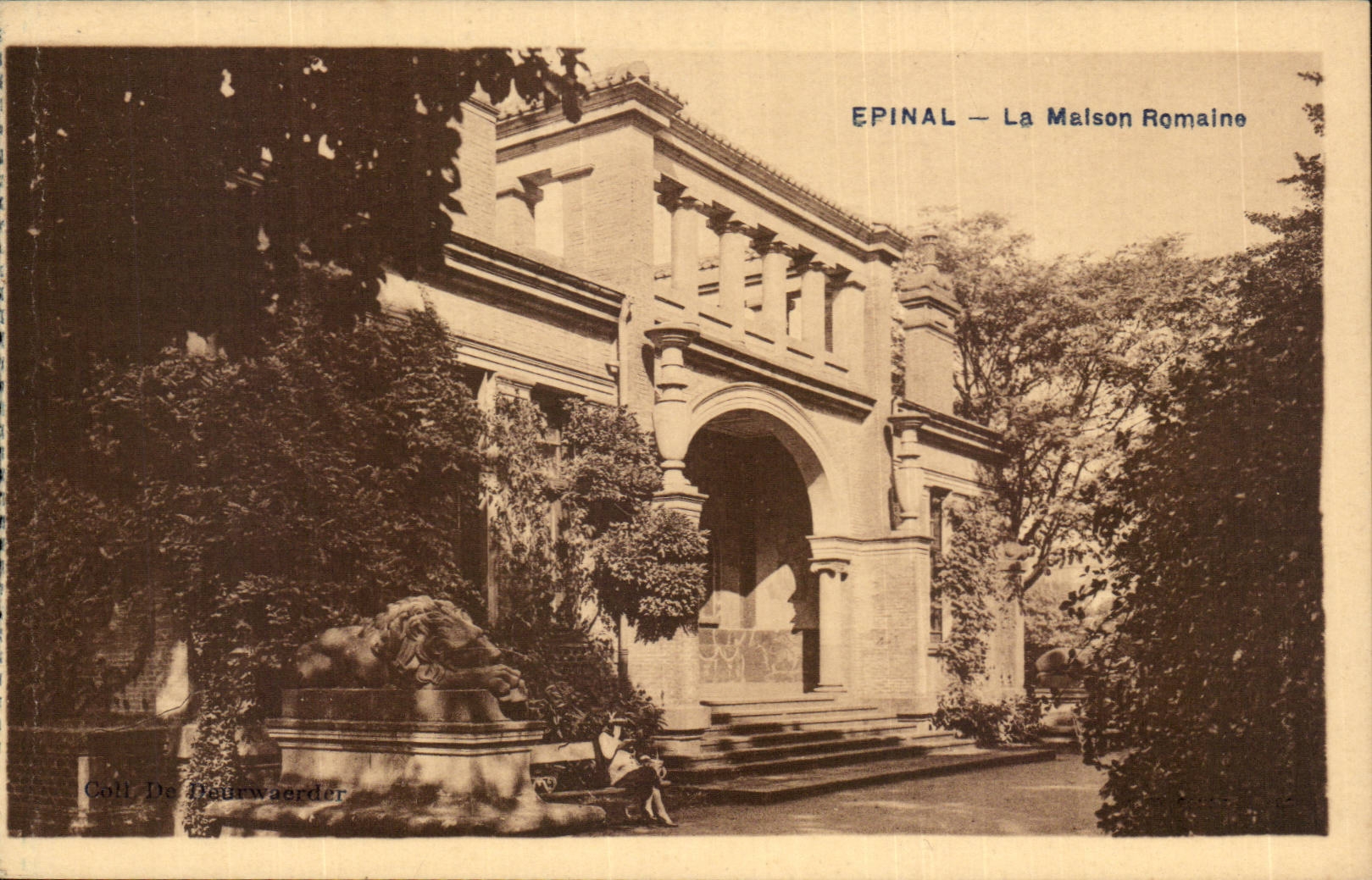 Epinal CPA the Roman house