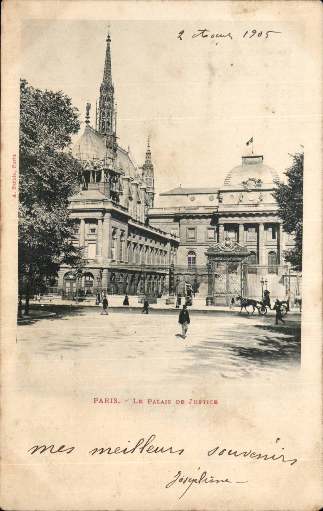 Paris CPA Palais de justice