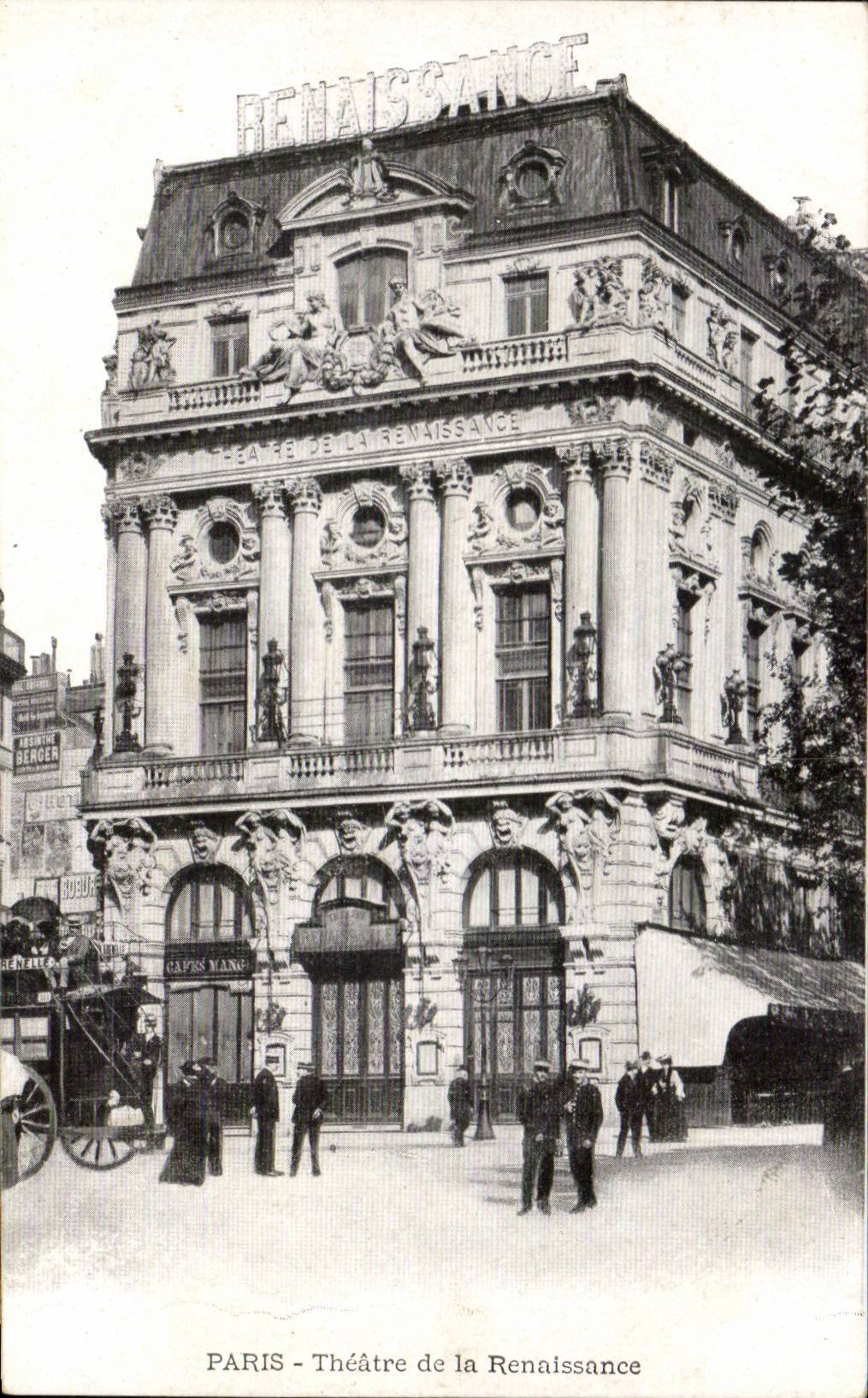 Paris CPA Theater of Renaissance