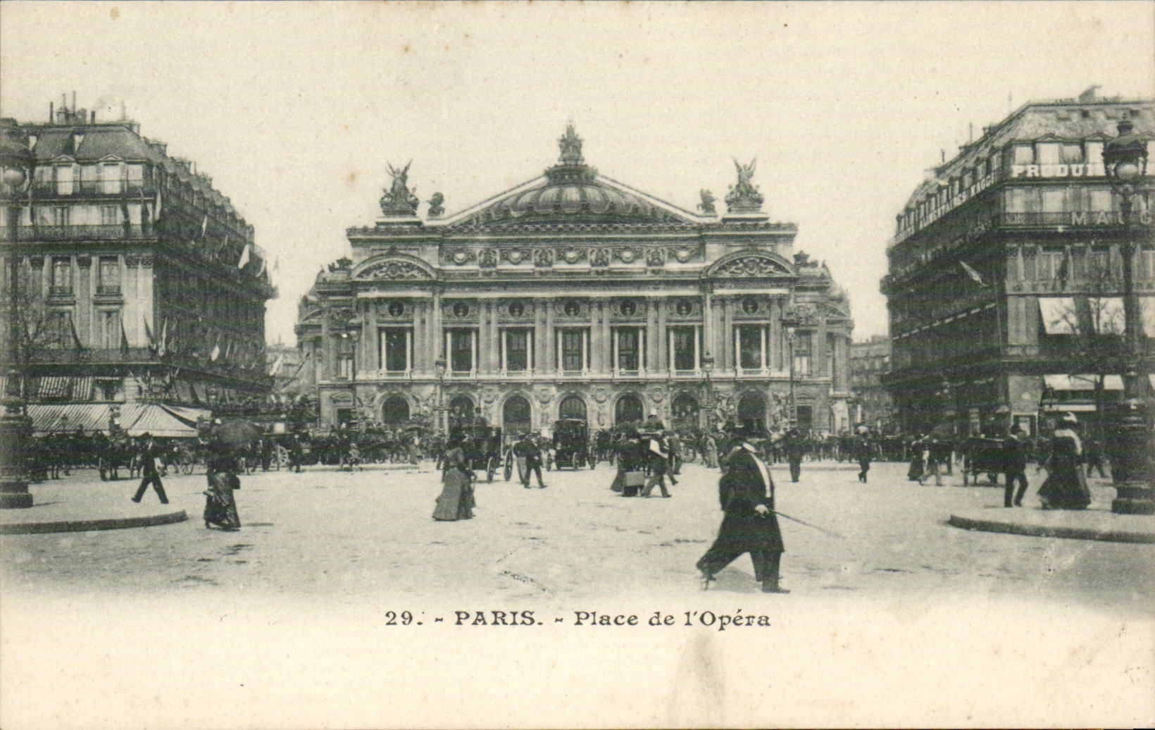 Paris CPA Place de l'Opera