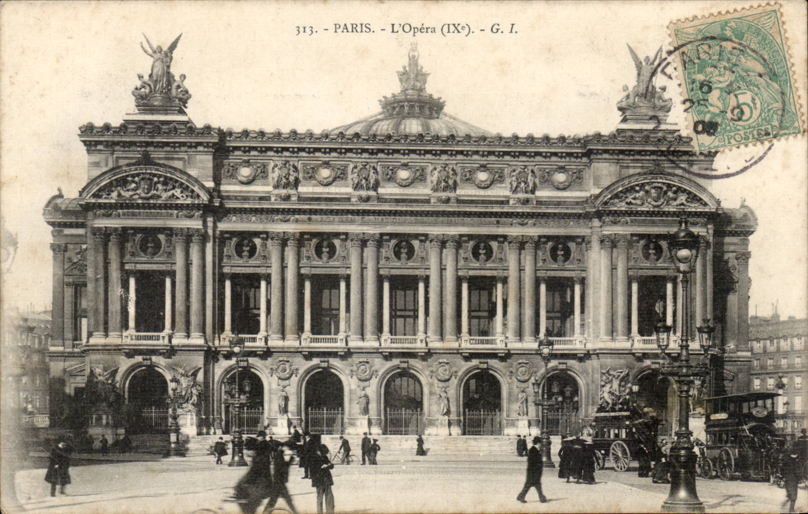 Paris CPA places opera