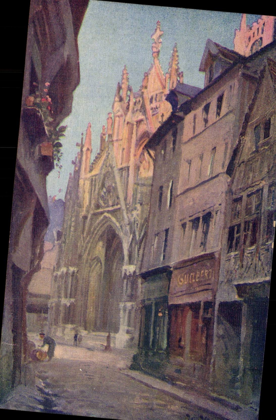 CPA Fantaisie Normannia Rue Malpalu