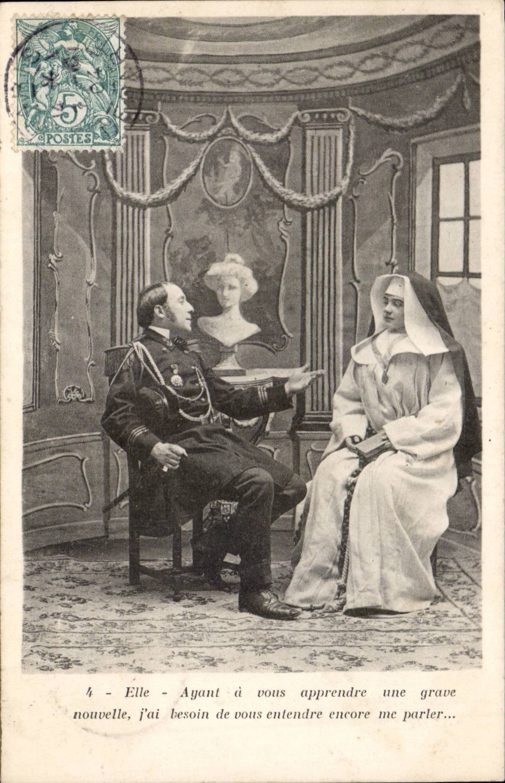 CPA Fantasy Religious Woman