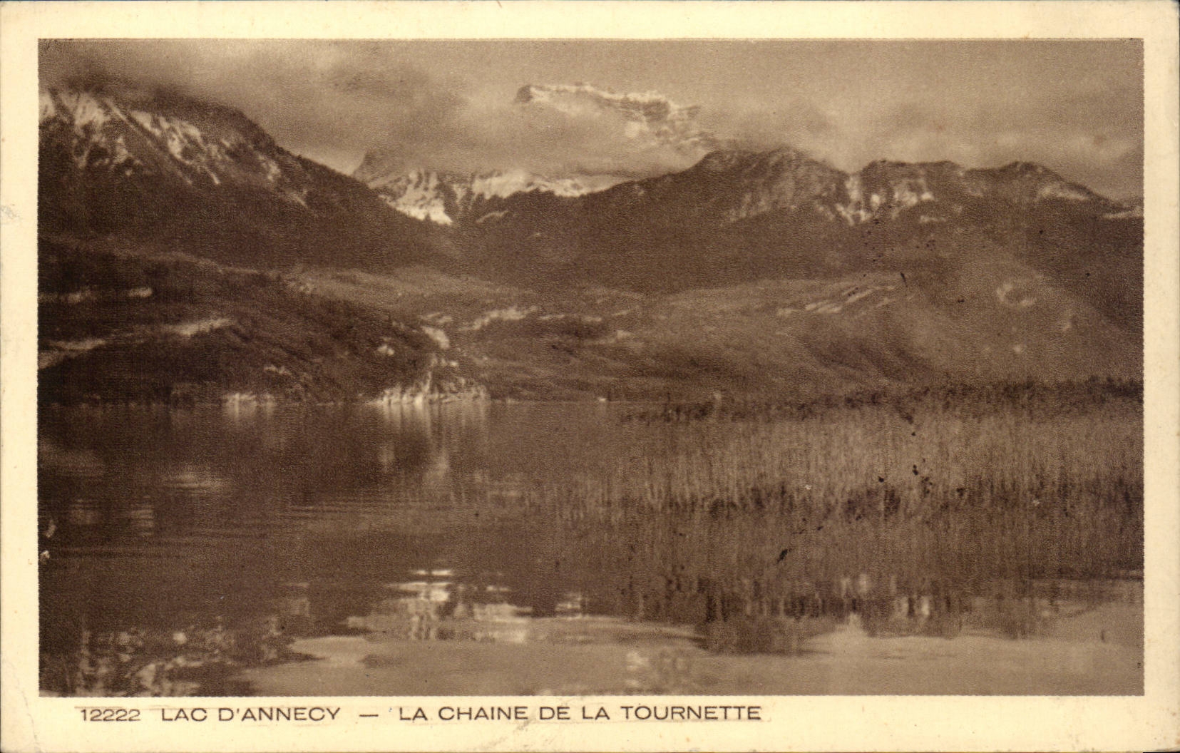 CPA Lake Annecy the chaien of the Spinner
