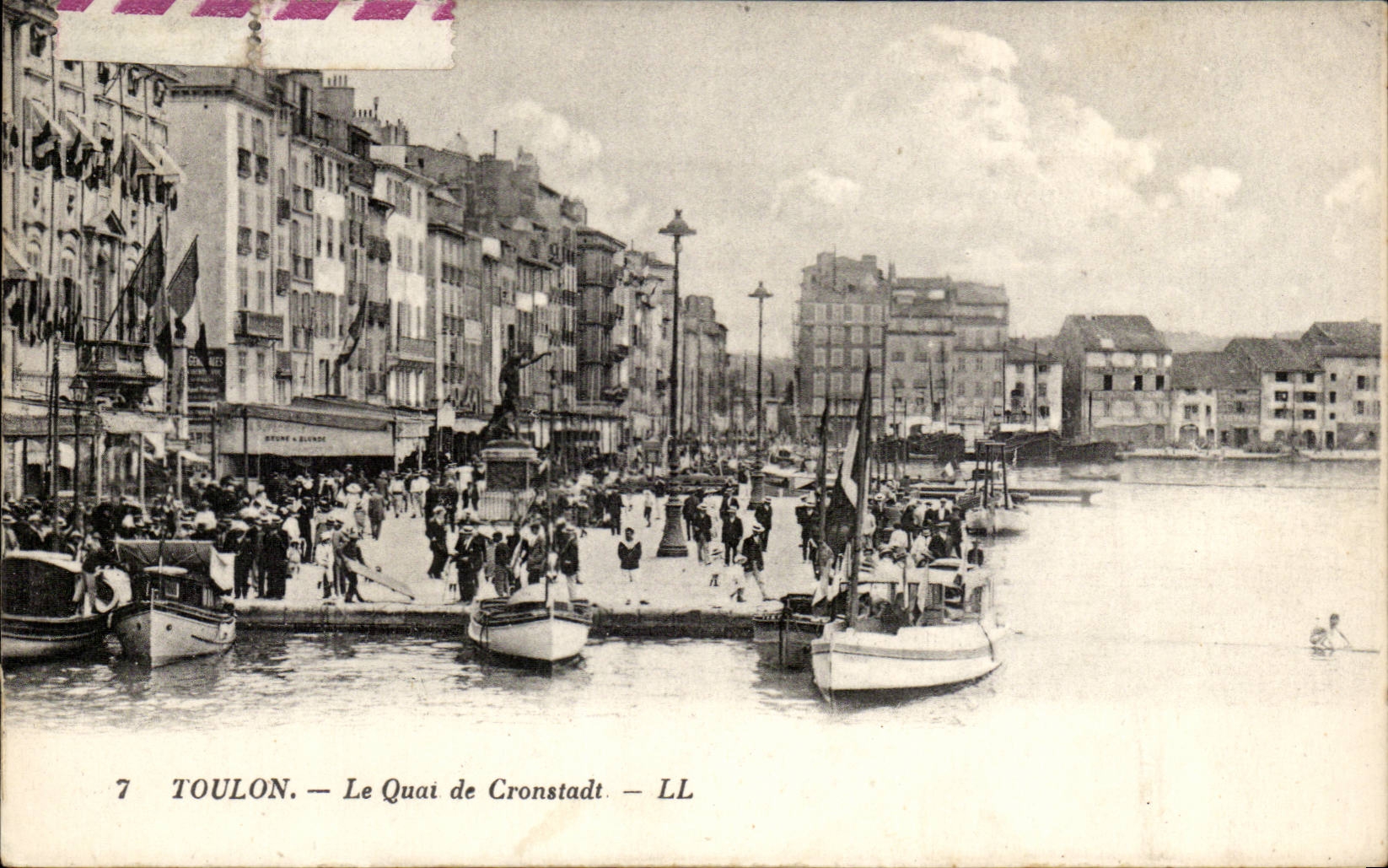CPA Toulon Quay of CRonstadt