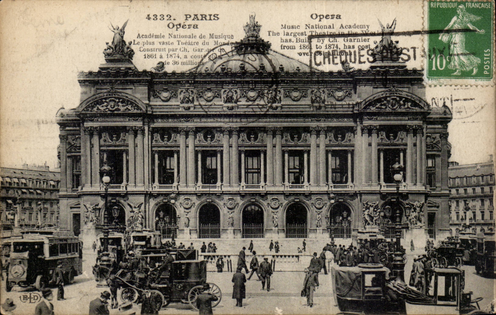 Paris CPA Opera