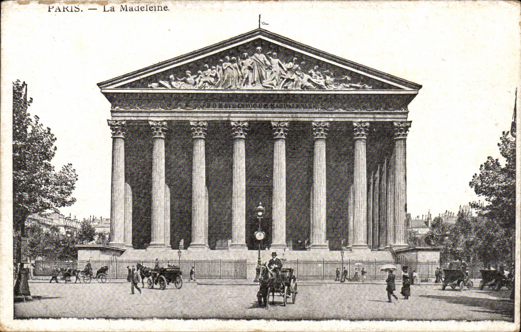 Paris CPA der Madeleine
