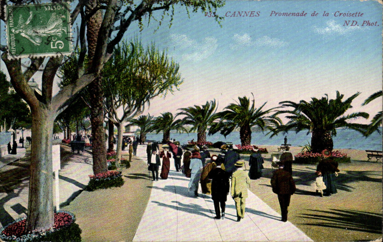 Cannes CPA Walk of the small cross