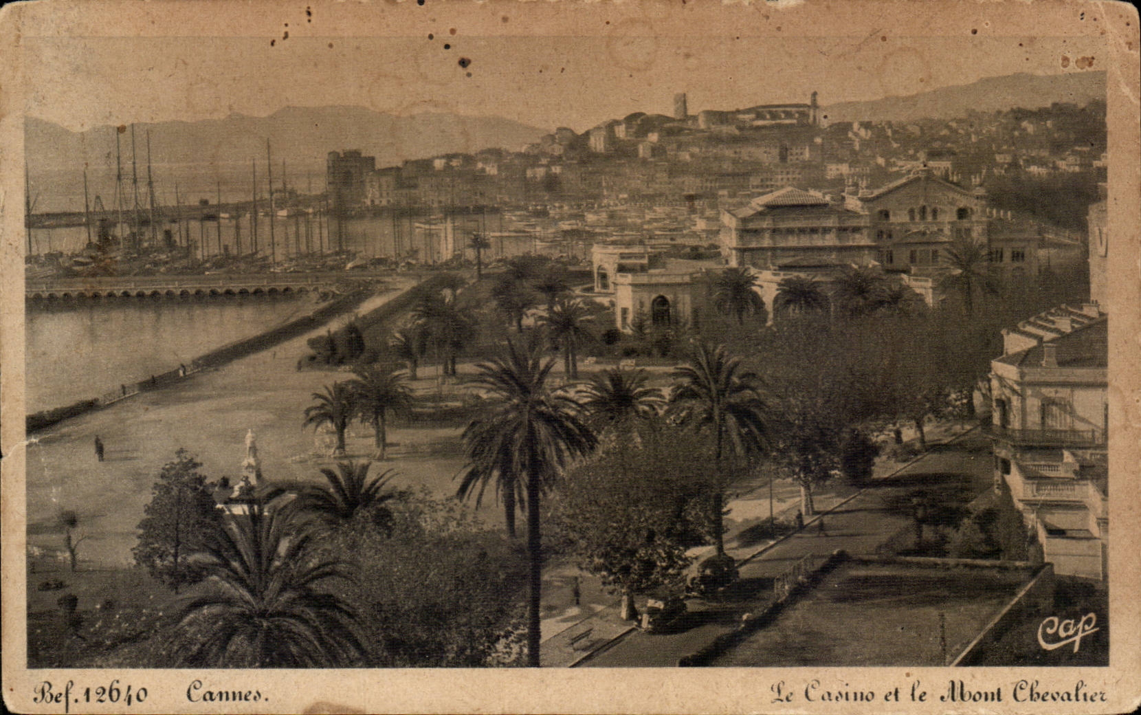 Cannes CPA the casino and the mount knight