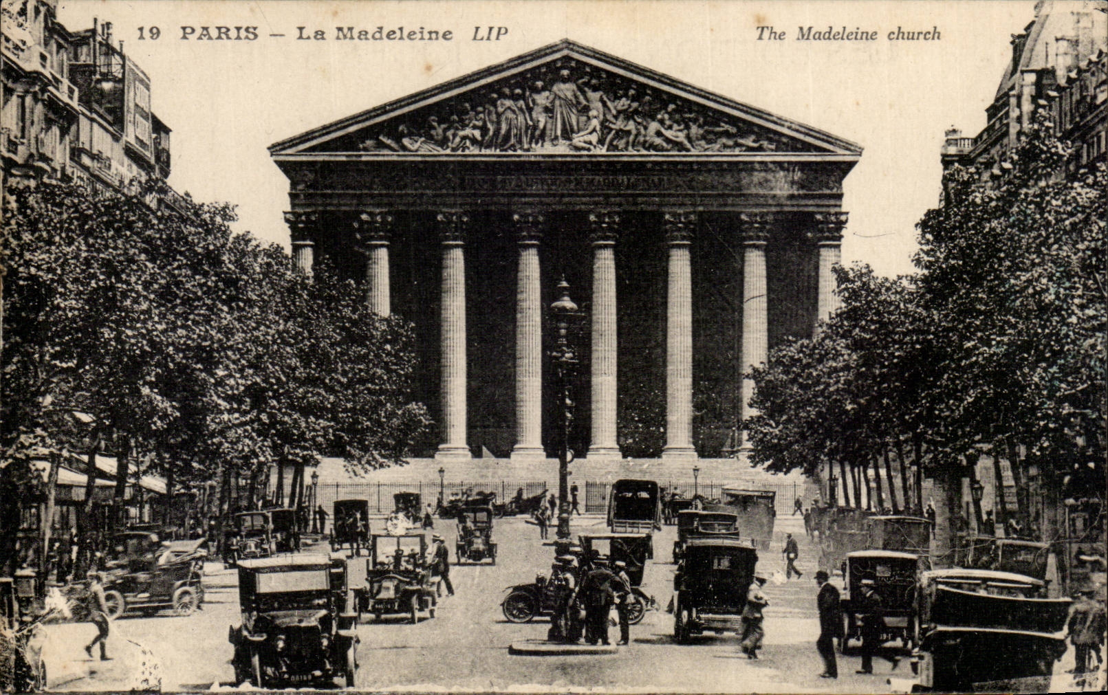 Paris CPA der Madeleine