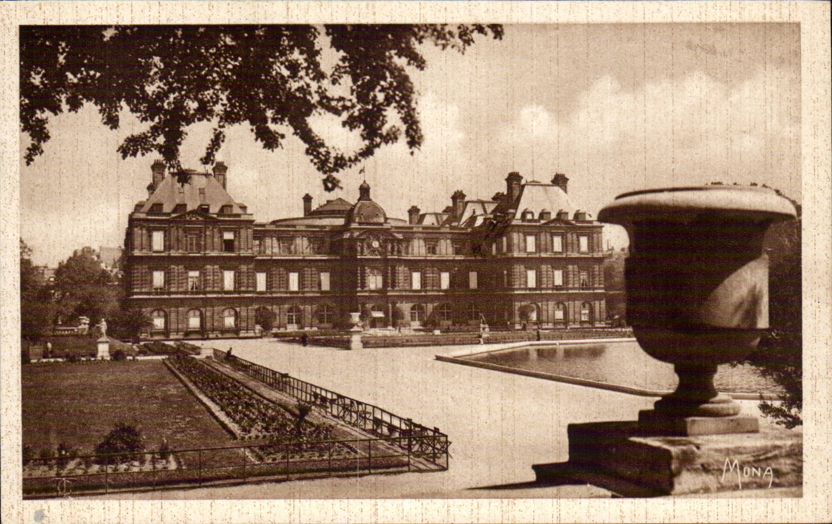 Paris CPA Palate of Luxembourg