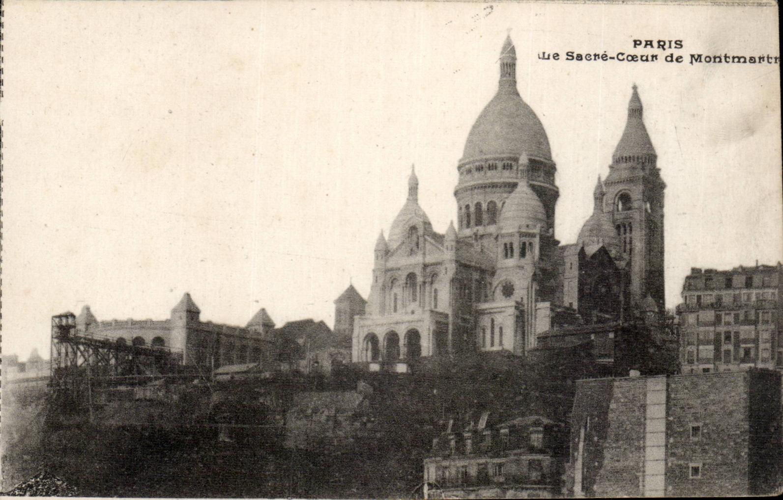 Paris CPA Sacre Coeur de Montmartre
