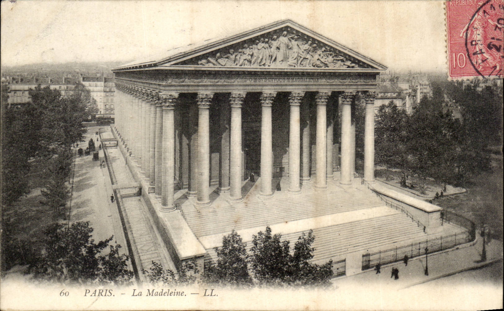 Paris CPA der Madeleine