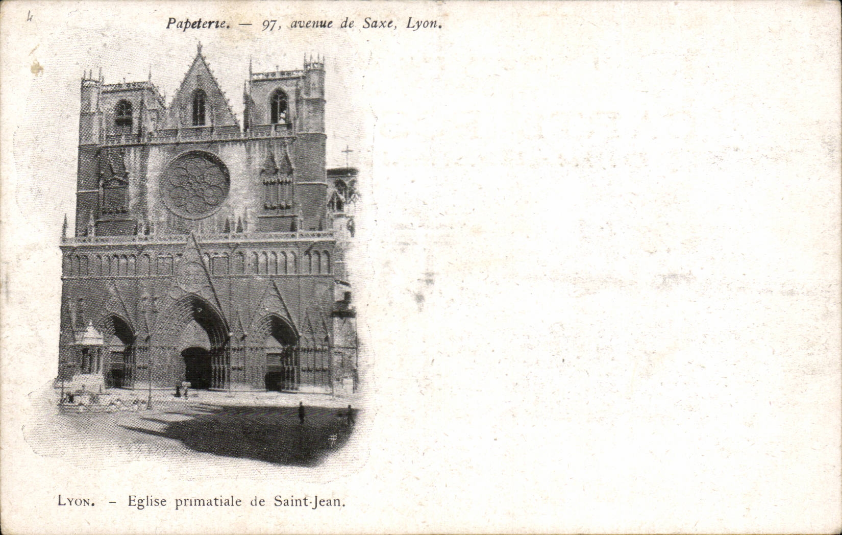 Lyon CPA Eglsie primatiale of Saint Jean