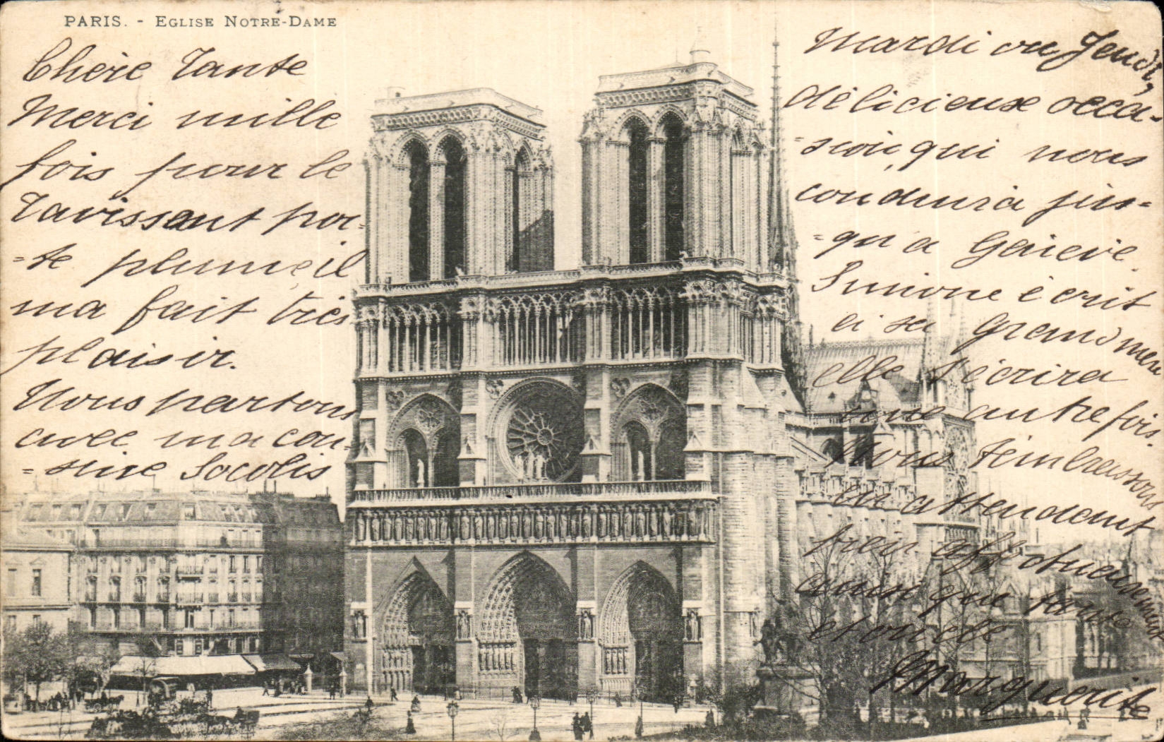Paris CPA Notre DAme