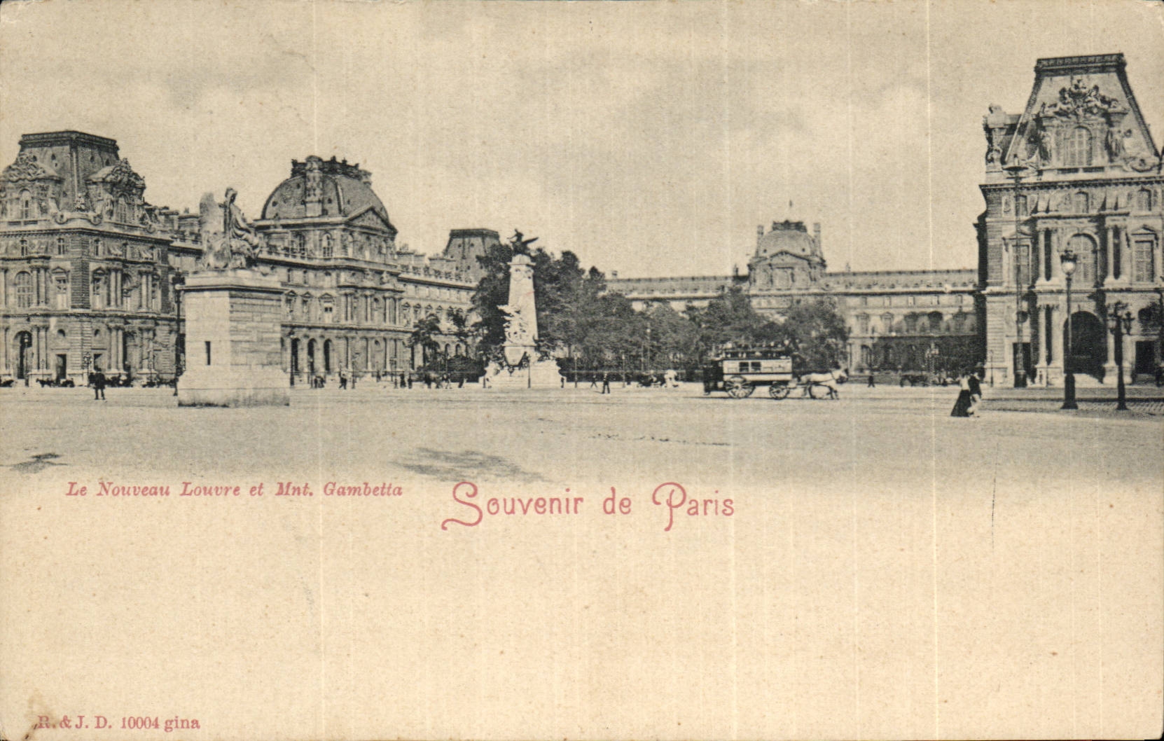 Paris CPA Le nouveau Louvre 