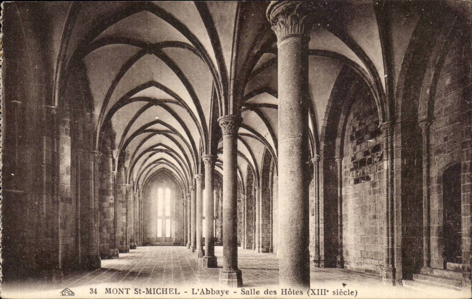 Mont Saint Michel CPA Room Abbey of the hosts