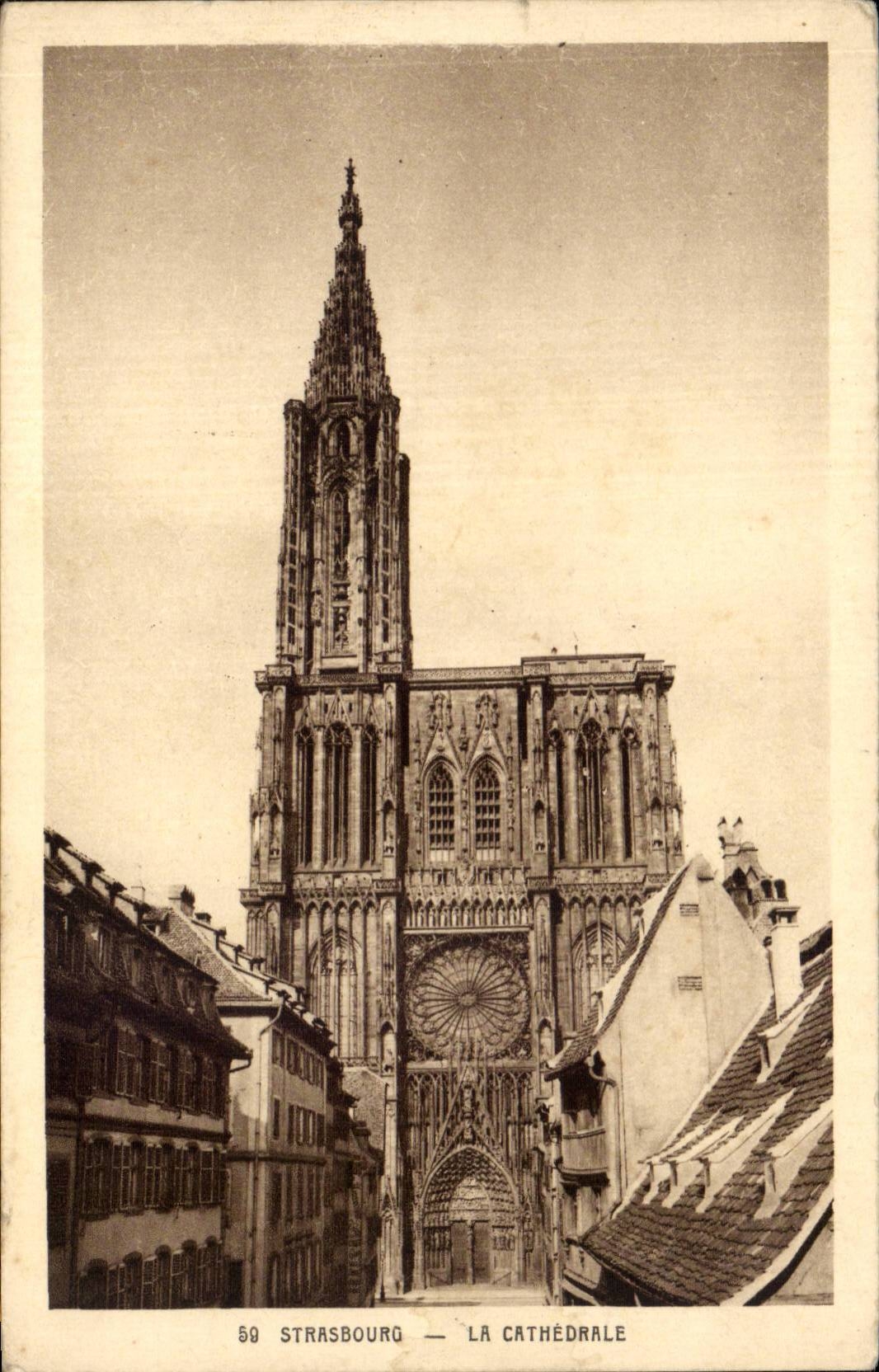 CPA Strasbourg the cathedral