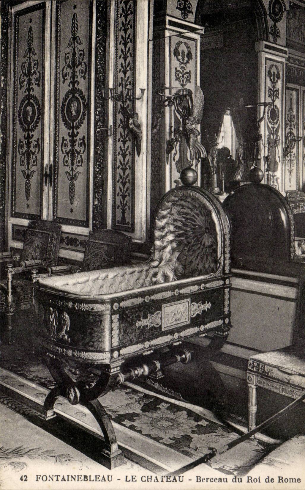 CPA Fontainebleau the castle Cradle of king de Rome