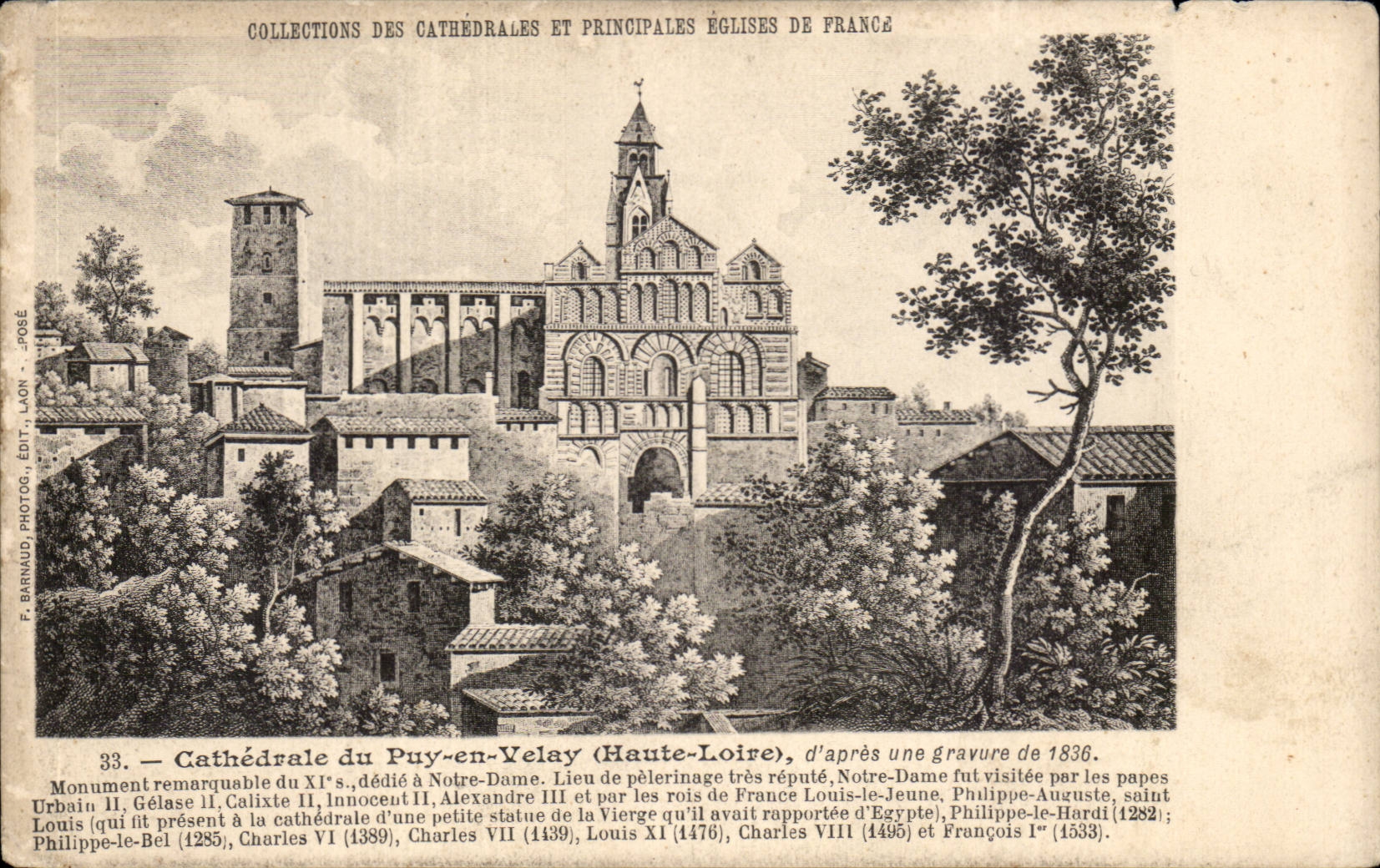 CPA Cathedral of Puy in VElay