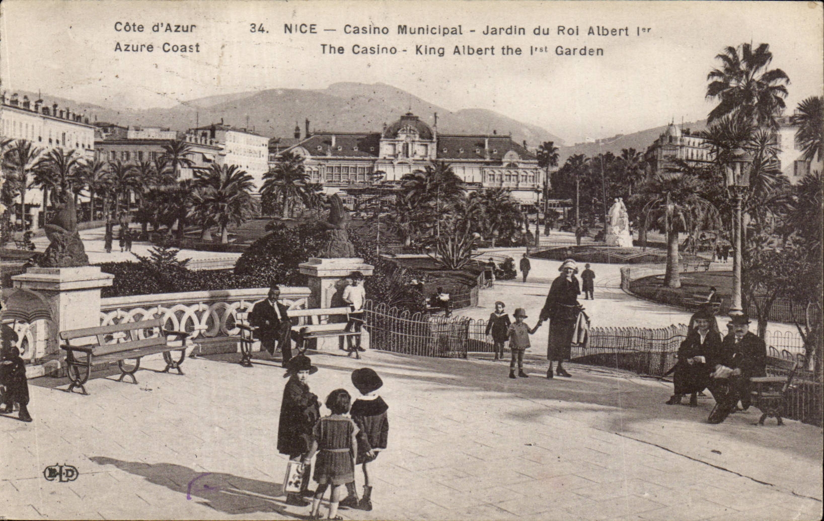 CPA Nice municipal Casino Garden of king Albert 1st