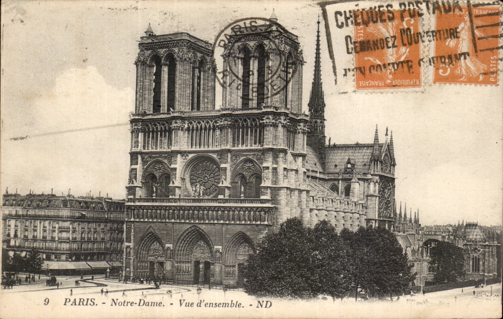 Paris CPA Notre DAme