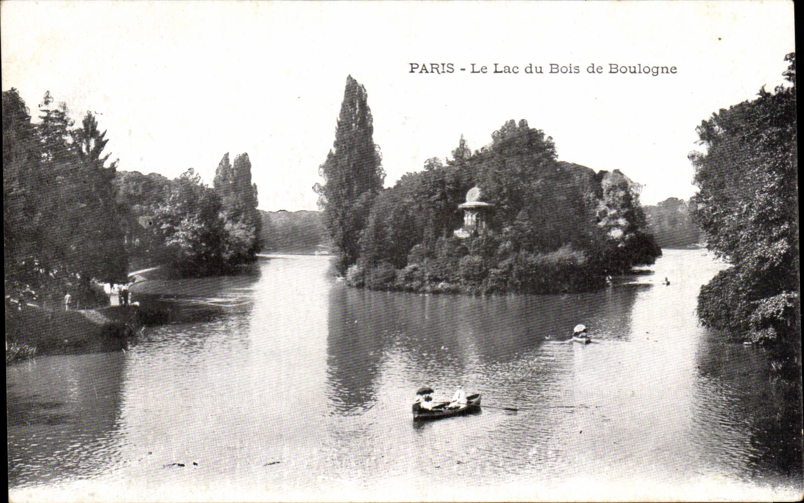 Paris CPA Lac du Bois de Boulogne