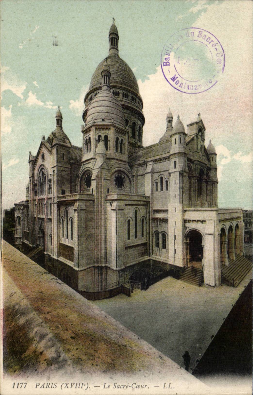 Paris CPA Le Sacre Coeur