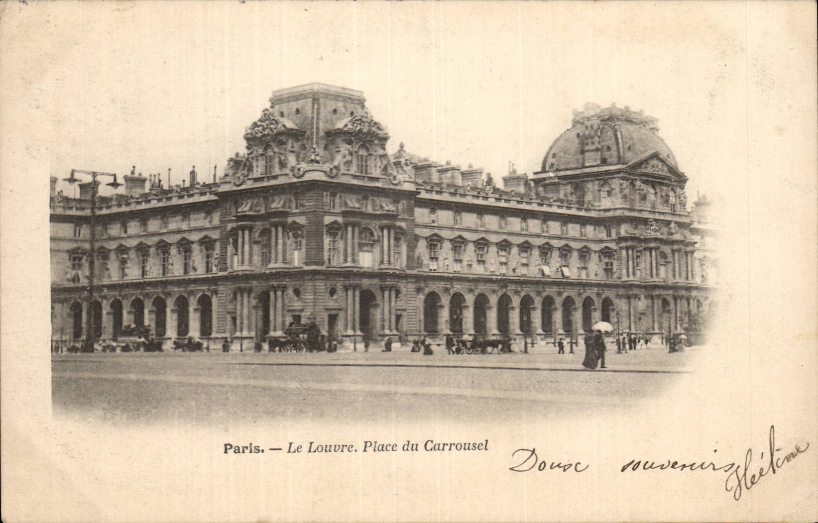 Paris CPA Place du Carrousel