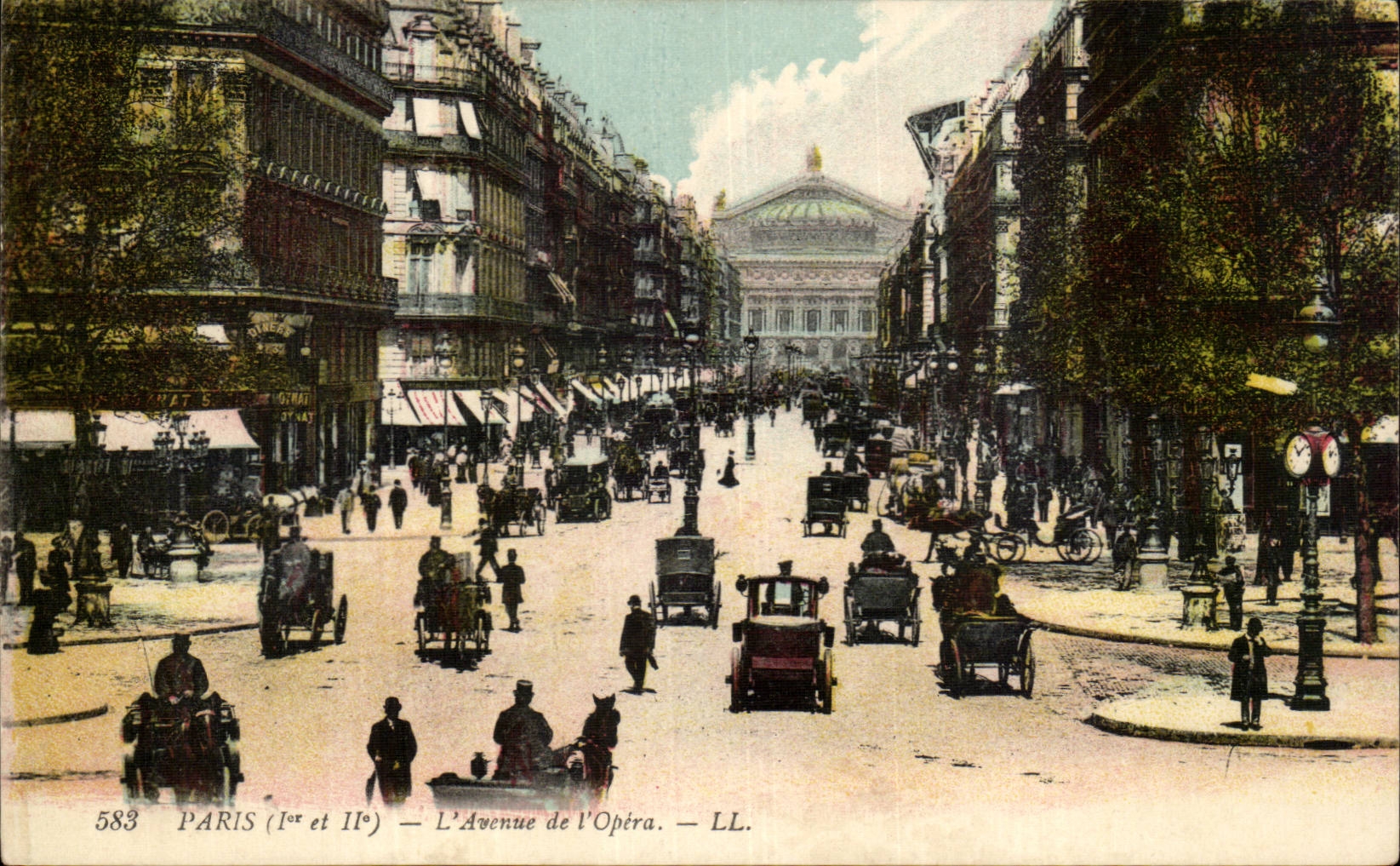 Paris CPA das von der Oper auftrat